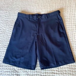 Mens Haggar Golf Shorts Navy Sz 34